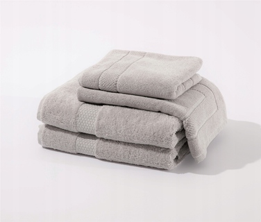 Товстий банний рушник MrTowel 100x150см, 600г/м², для готелів, спа та масажу — Сірий