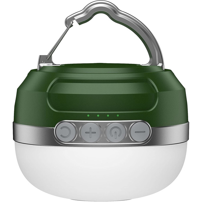 Camping Lamp with RGB Color Changing, LED Camping Lantern with 5200mAh USB Rechargeable, 6 Brightness Modes & Built-in Strong Magnet, Steplessly Dimmable Camping Lamp emergency kit for Hiking, Outdoors