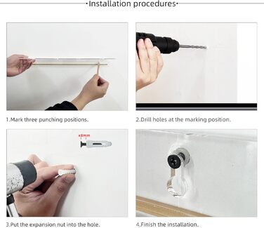 Тримачі для вина KOLYMAX (2 шт.) - настінні, акрилові, для винних пляшок