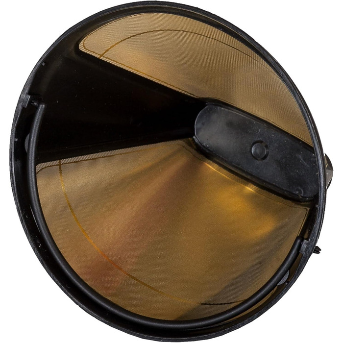 seleXions Coffee Filters Large, Gold Filter, Titan Filter 1x4 6-12 Cups Permanent Filter, Replacement Filter for All Coffee Machines