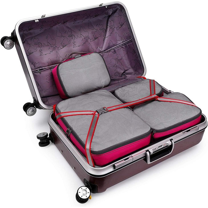 Органайзери для валізи G4Free: набір кубів для пакування (3/6/7 шт.)