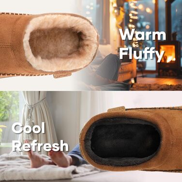 Чоловічі домашні тапочки Zigzagger з мікрозамші та піною з пам'яті, 49 EU, Колір: Коричневий