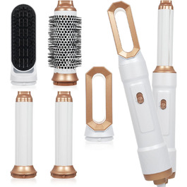 Набір аірстайлера 5 в 1: фен-щітка для волосся, об'єм, випрямлення, укладка