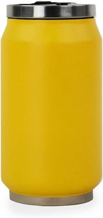 Термос Yoko Design Thermoskanne з нержавіючої сталі, двостінний, BPA-free, 280/500 мл, лимонний колір