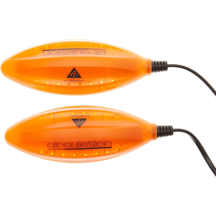 ALPENHEAT Circulation UV 230V Shoe Dryer, Orange, One Size