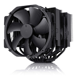 Noctua NH-D15 chromax.black - Кулер CPU Dual-Tower (140 мм, чорний)