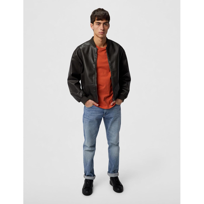 Чоловічі кросівки Calvin Klein Cupsole з товстою підошвою, шнурівка, шкіра, чорний колір, 43 EU