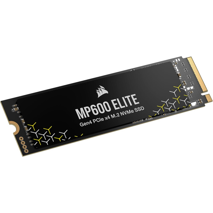 SSD CORSAIR MP600 ELITE 1TB M.2 PCIe Gen4 x4 NVMe - Швидкий диск для ігор та ПК, 7000 МБ/с