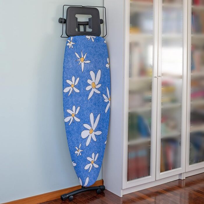 Ironing Board for Steam Ironing Station - Large XXL Black Ironing Table Ironing Boards - 130x47 cm - Made in E.U