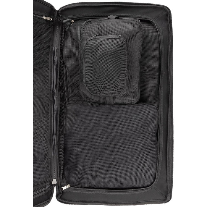 Валіза на колесах normani Reisetasche 125 л, сіро-червона, з відділенням для костюмів