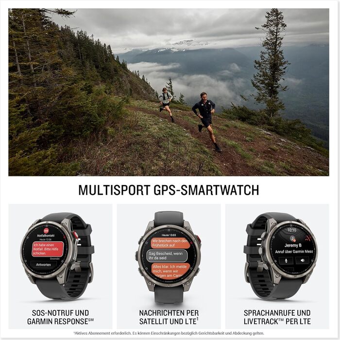 Розумний годинник Garmin fēnix 8 PRO (47 мм, Graphite) – Multisport, AMOLED, EKG, 10 днів роботи, 80+ функцій