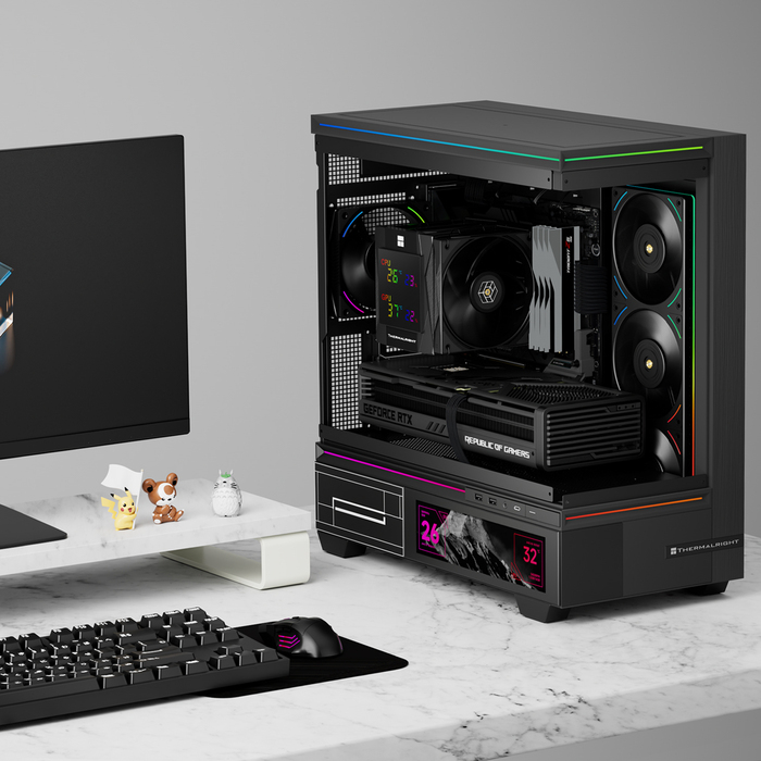 Активне охолодження процесора Thermalright Royal Knight 120 Digital Black
