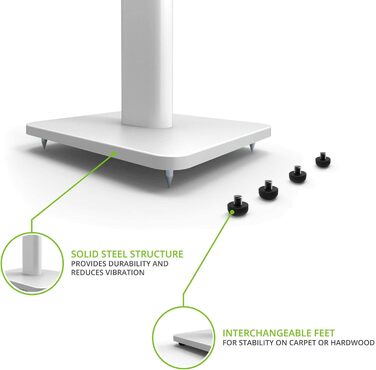 Підлогові стійки для акустики Kanto SP26PLW | 26
