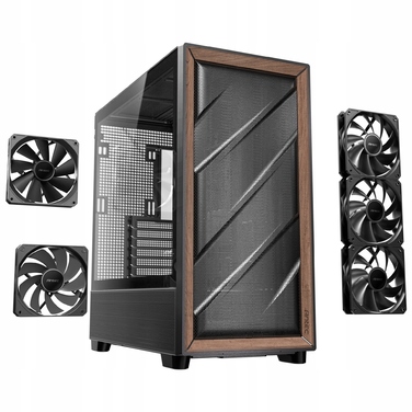 Корпус Antec Flux Midi Tower, чорний