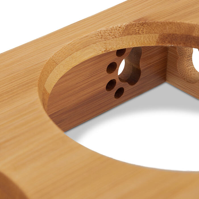 Relaxdays Nap Stand Bamboo Ceramic
