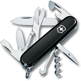 Мультитул Victorinox Climber, Швейцарський ніж, 14 функцій, чорний