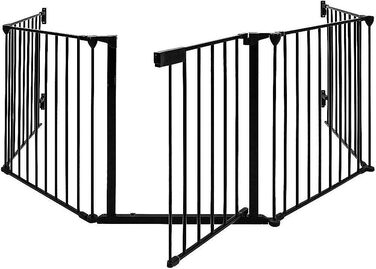 Вольєр для цуценят 8-секційний, вольєр для вигулу собак з захисним тентом, гнучкий та складаний вольєр для собак, загородження для цуценят, кроликів та дрібних тварин - 80 * 60 см (8 шт.)