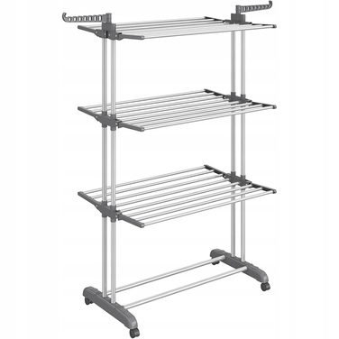 Велика вертикальна сушарка для одягу та білизни, підлогова, складна, розмір XXL