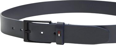 Чоловічий шкіряний ремінь Tommy Hilfiger Layton 3.5 (Space Blue), розмір 90