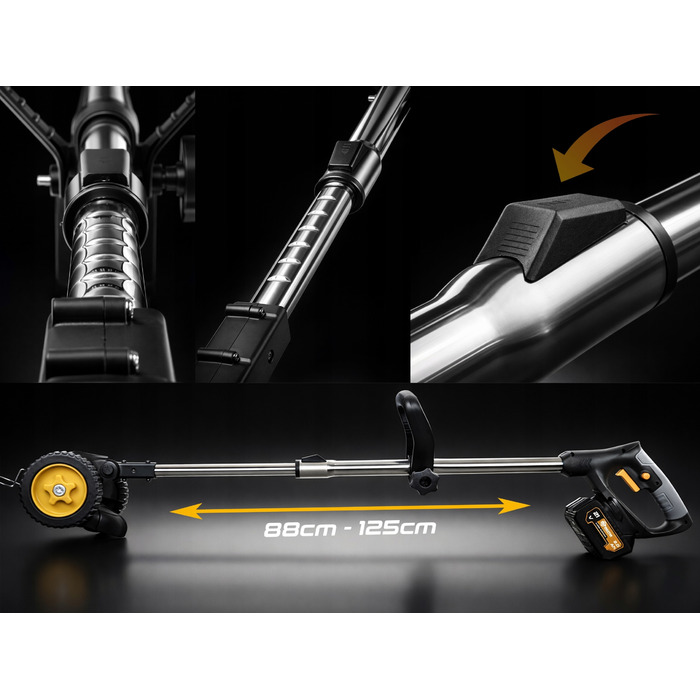Акумуляторний кущоріз Majster Pro 1001 Вт, 15 см, 1,50 кг
