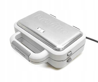 Вафельниця Breville DuraCeramic VST072 850 Вт, сріблястий/сірий