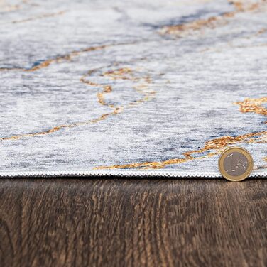 Kilim Mazovia Modern 80x150 cm green-gold