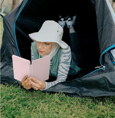 Чохол для Kindle (11-ге покоління) 2024/2022, автоматичне вмикання/вимикання, рожевий