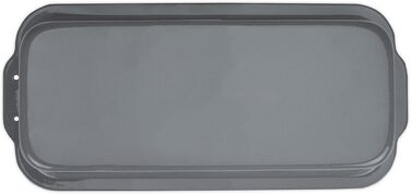 Форма для випікання хліба Städter, 30x13 см, 2,4 л, металева, емальована, срібляста, термостійка до 300°C