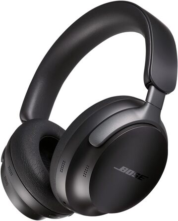 Бездротові навушники Bose QuietComfort Ultra Over-Ear з активним шумозаглушенням, Spatial Audio (просторовий звук), до 24 годин автономної роботи, чорні