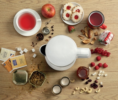 Електричний чайник Gorenje K15DWW, 2200 Вт, 1,5 л, білий