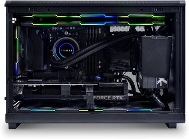 Корпус Lian Li DAN A3 - mATX, сталевий/пластиковий, чорний, для ПК, з підтримкою радіаторів до 360 мм