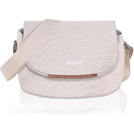 Сумка для камери: сумісна з Fujifilm, Canon, Nikon, Sony SLR/DSLR, водонепроникна, стильна, універсальна (бежевий, сірий)