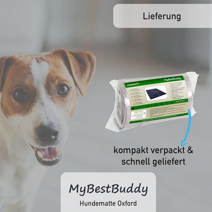 Килимок для собак Oxford, 90x70 см, водовідштовхуючий, для вулиці, легко миється, підходить для великих собак