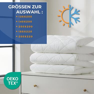 Ковдра Bettdecke Amazinggirl 135x200 см – дихаюча, для алергіків, Оeko-Tex, цілорічна