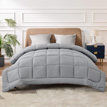 Комплект постільної білизни BEDSURE: ковдра зимова 135x200, ковдра літня 135x200, ковдра всесезонна 135x200, 450gsm, білий