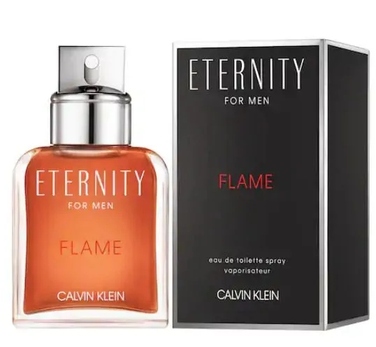 Чоловіча туалетна вода Calvin Klein Eternity Flame, 100 мл, східна