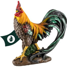 VERDOBA Garden Figure Rooster made of Artificial Resin, Hand-Painted - Decorative Rooster Decorative Figures Garden Decor Garden Figures for Outdoors Large - Chicken Garden Decor Animals (Rooster 2)