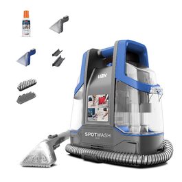 Портативний відпарювач для килимів та м'яких меблів Vax SpotWash Duo з насадкою для тварин, аксесуари для щоденного прибирання, насадки для різних поверхонь та розчин Spotwash Duo EU