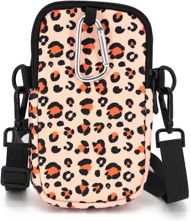 Сумка для ласощів для собак COOWONE з тримачем для відходів, поясна сумка для собак, сумка для цуценят для прогулянок, тренувань, біла/рожева Leopard 2.0