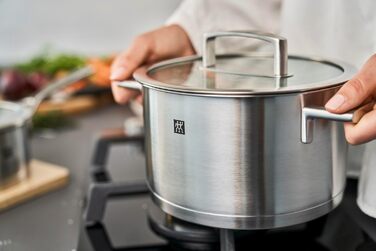 Набір кухонного посуду Zwilling Vitality, 5 предметів, нержавіюча сталь, індукційне дно, сріблястий