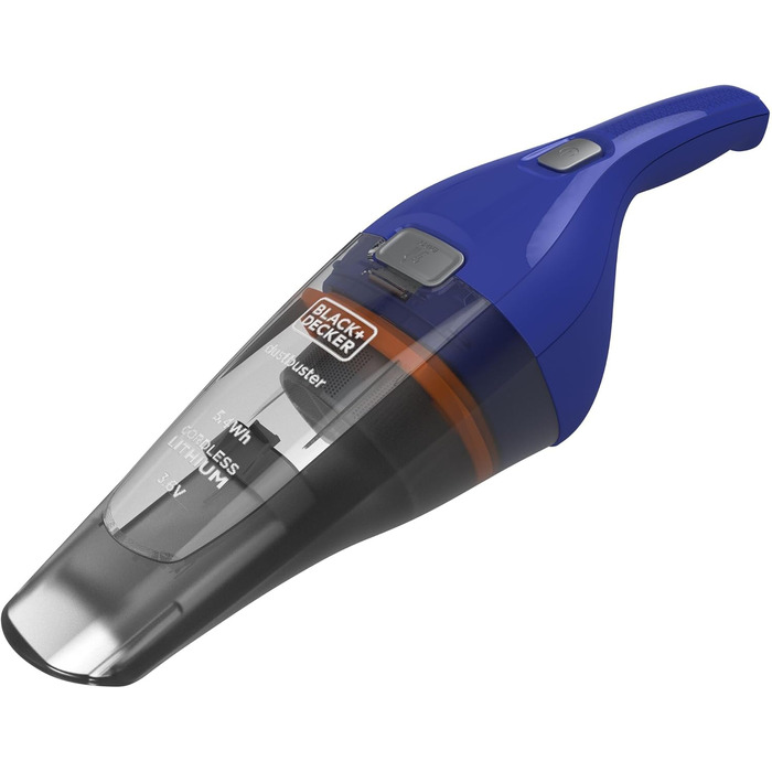 Ручний бездротовий пилосос BLACK+DECKER Dustbuster 3.6V, NVC115JL-QW, білий (kobaldblau)