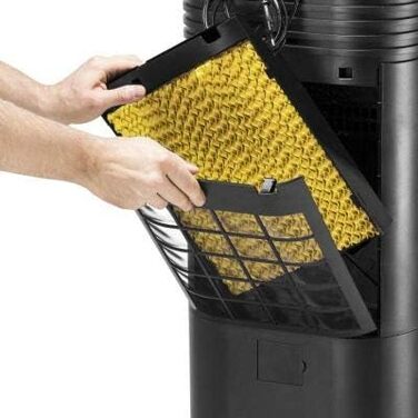 Охолоджувач повітря Trotec PAE 50: 4-в-1 – кондиціонер, вентилятор, очищувач повітря, зволожувач, 20 л бак, 4 швидкості, таймер, іонізатор