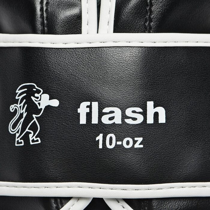 Боксерські рукавички Leone 1947 Flash - чорні, унісекс, 14 oz