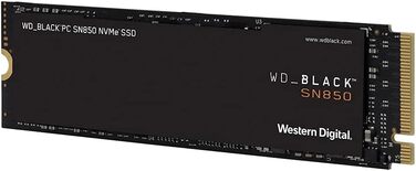 SSD накопичувач WD Black SN850 1TB NVMe PCIe Gen4 для ігор, 7000 МБ/с, M.2 2280, сумісний з PlayStation 5