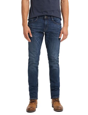 Джинси чоловічі MUSTANG Oregon Tapered Fit, блакитні, сірі, чорні, стрейч, розміри 30-40