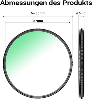 Поляризаційний фільтр Walimex pro Polfilter Zirkular Slim Super DMC 62mm - CPL фільтр для об'єктиву, зменшує відблиски та покращує кольори