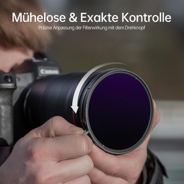 Фільтр ND Rollei F:X Pro Magnet 77мм (CPL, ND8, ND64, ND1000) для довгої експозиції
