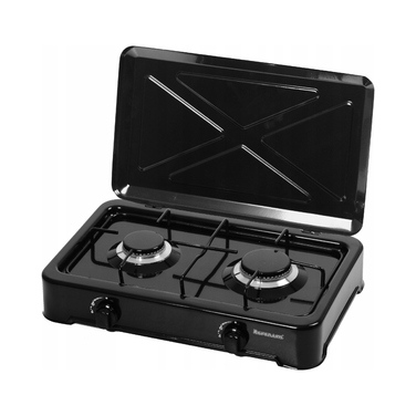 Портативна двоконфорна газова плитка Ravanson K-02TB