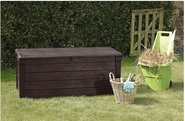 Садова скриня Keter BRIGHTWOOD STORAGE BOX 455 л, коричнева