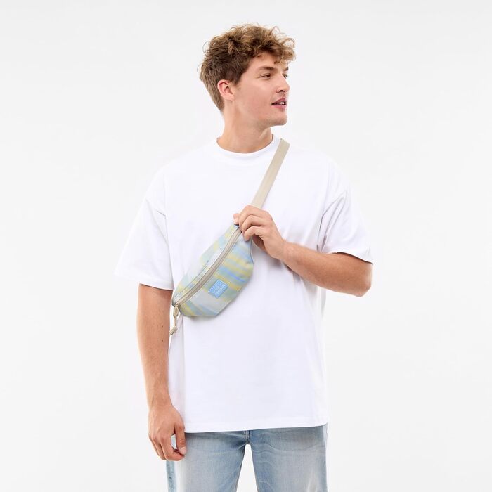 JOHNNY URBAN: поясна/грудна сумка Erik Small (смугаста пісок) - водонепроникна, для чоловіків та жінок